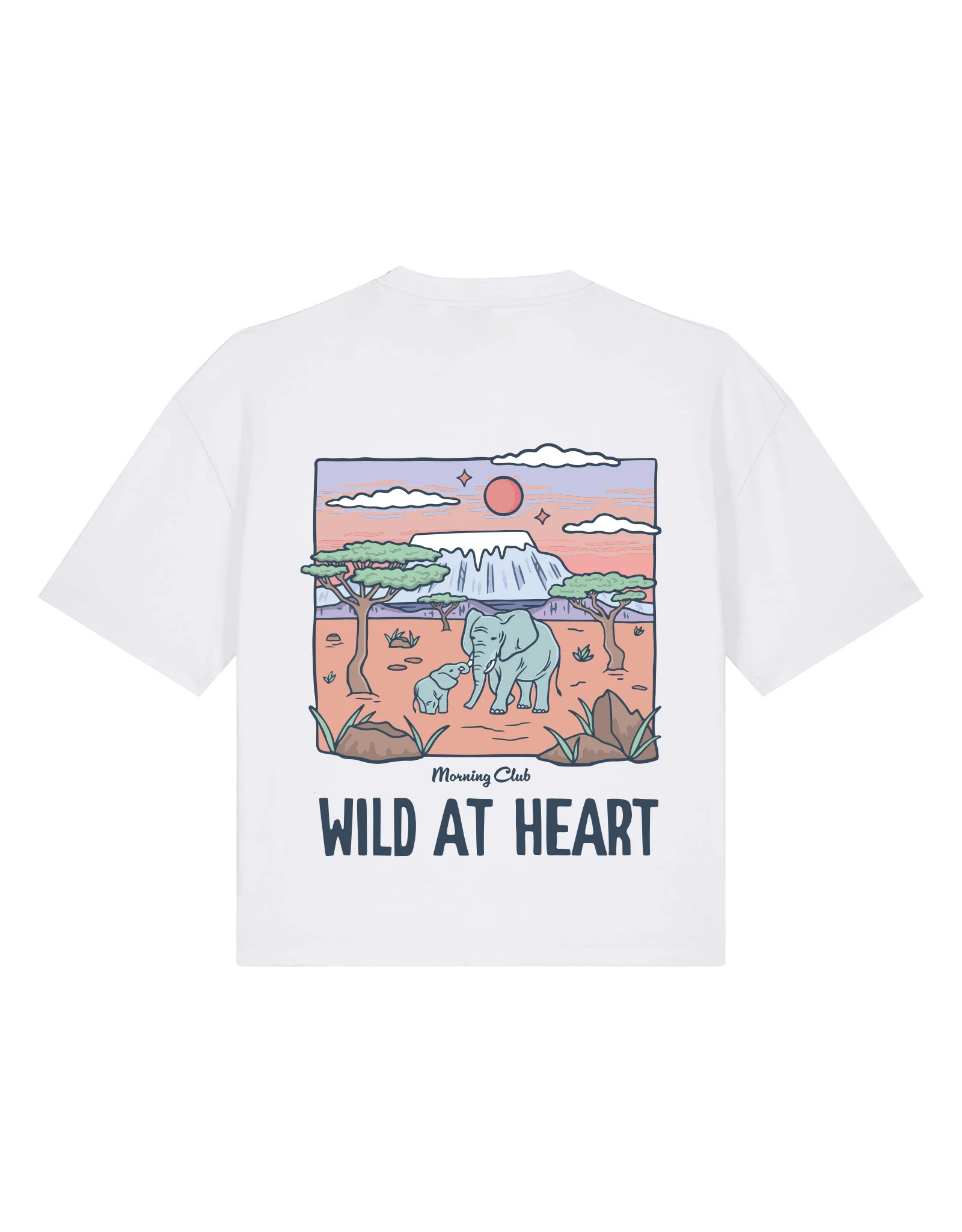 Wild At Heart Boxy Organic Cotton Tee - Image 4
