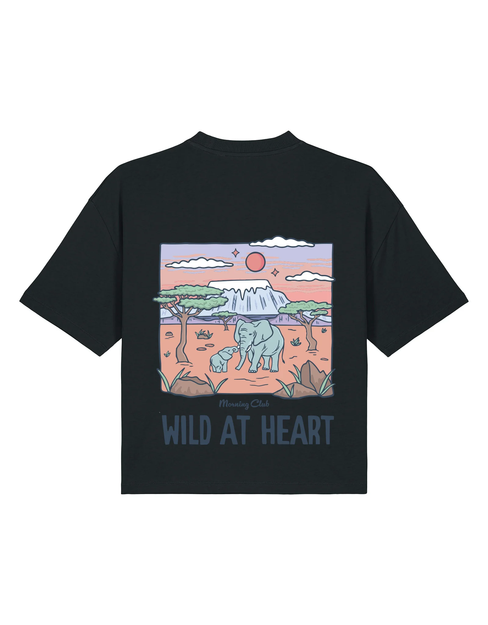 Wild At Heart Boxy Organic Cotton Tee - Image 5