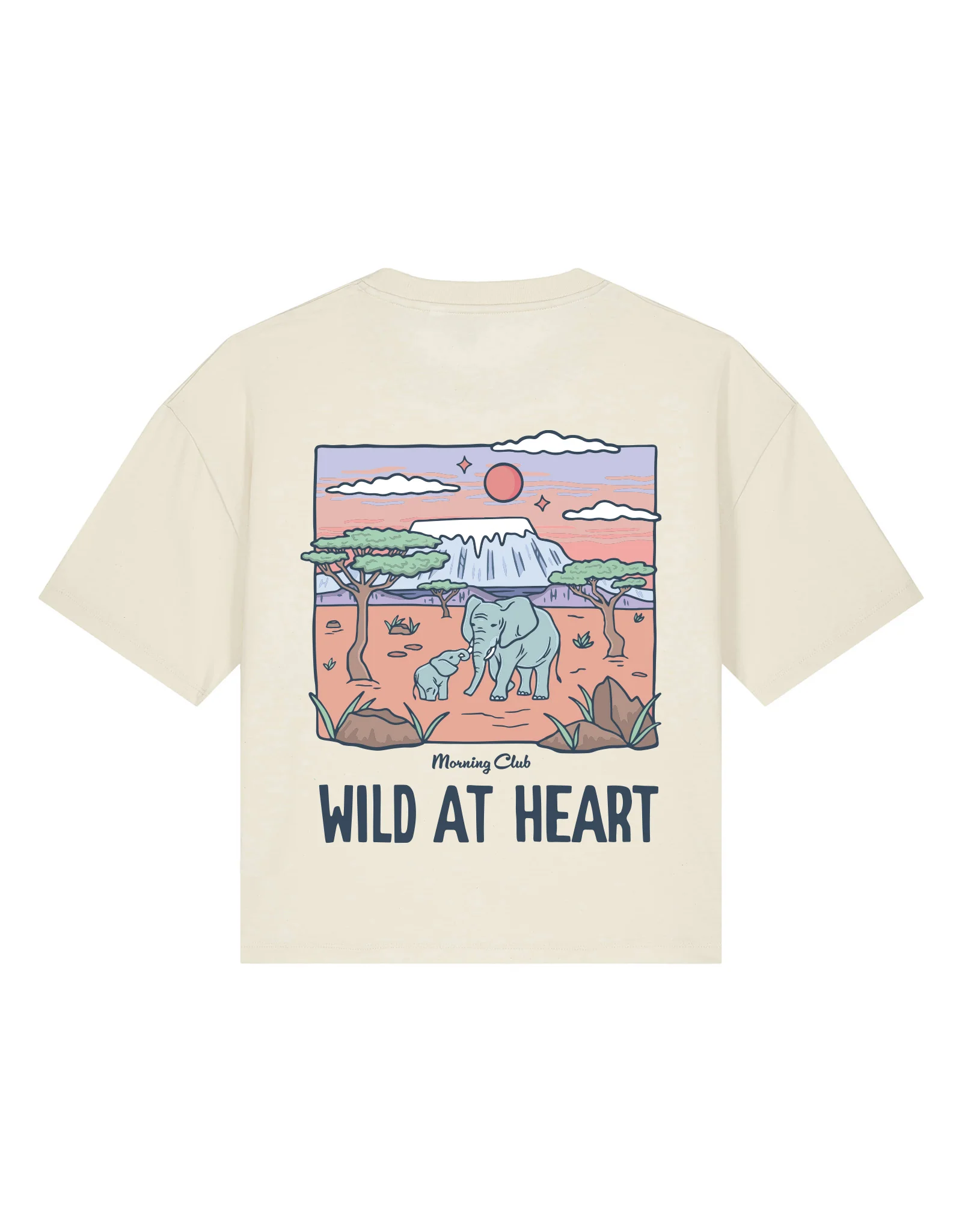 Wild At Heart Boxy Organic Cotton Tee - Image 6