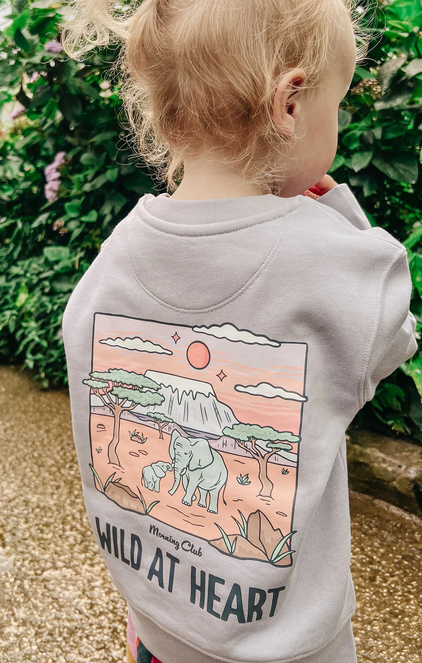 Wild At Heart Organic Cotton Childrens Sweatshirt - Image 5