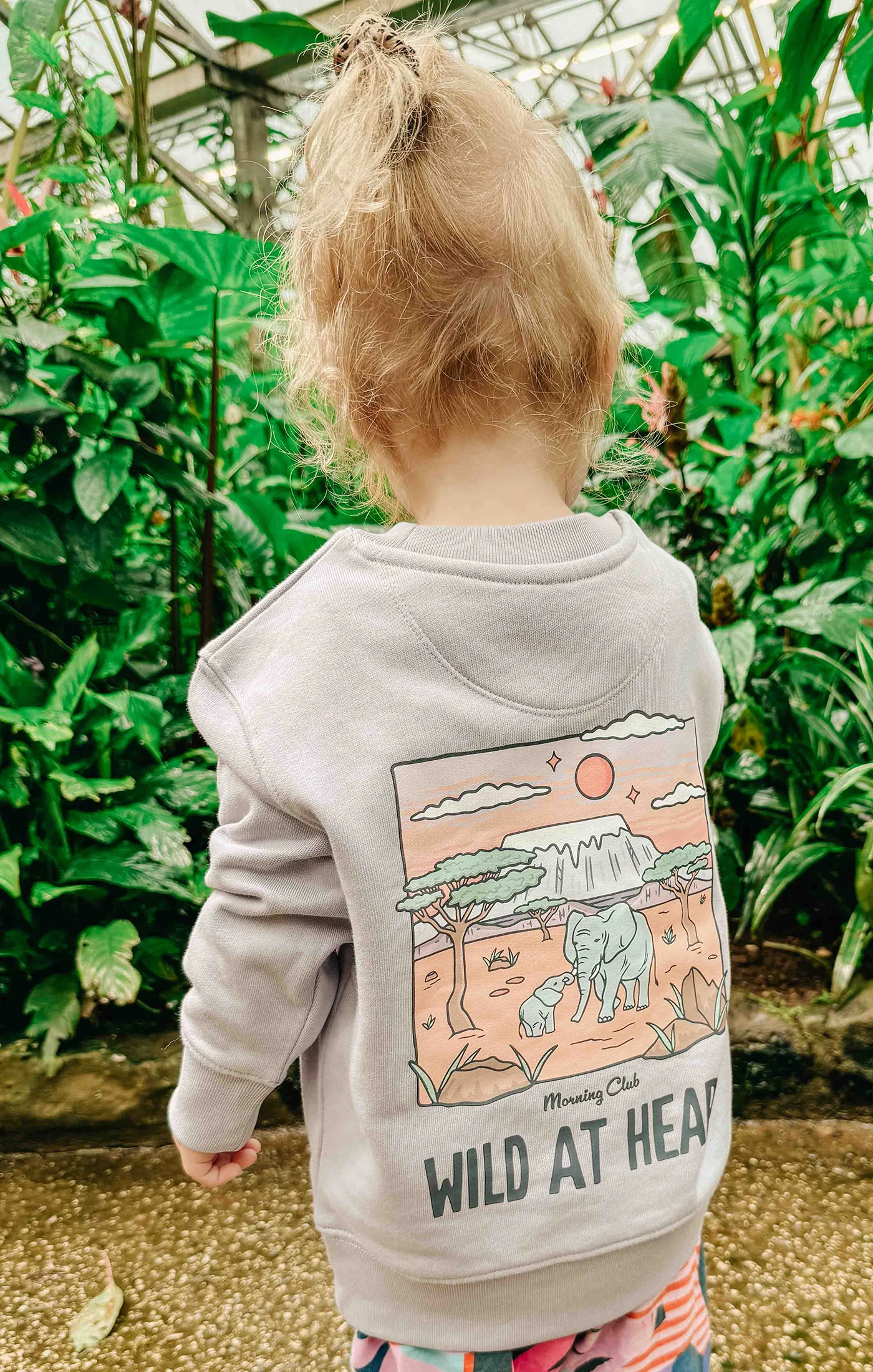 Wild At Heart Organic Cotton Childrens Sweatshirt - Image 6