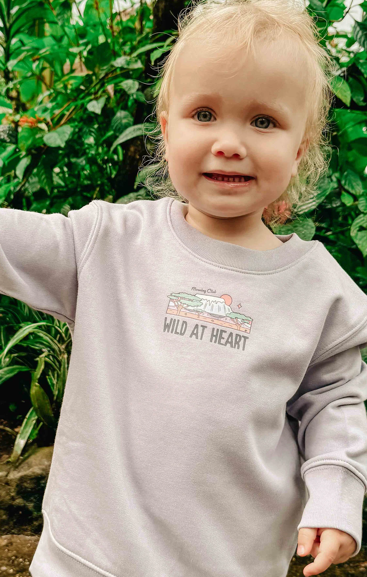 Wild At Heart Organic Cotton Childrens Sweatshirt - Image 7