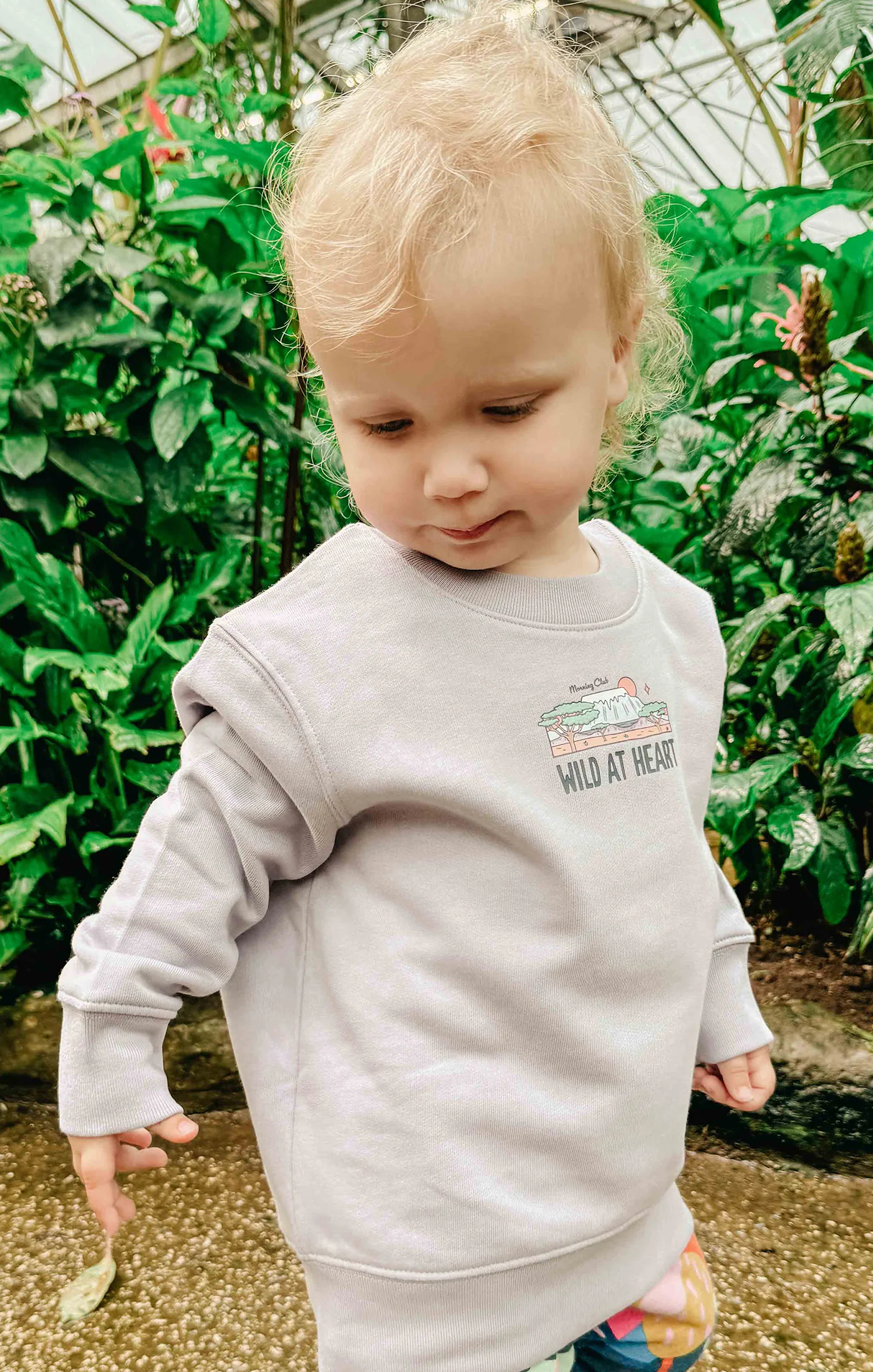 Wild At Heart Organic Cotton Childrens Sweatshirt - Image 8