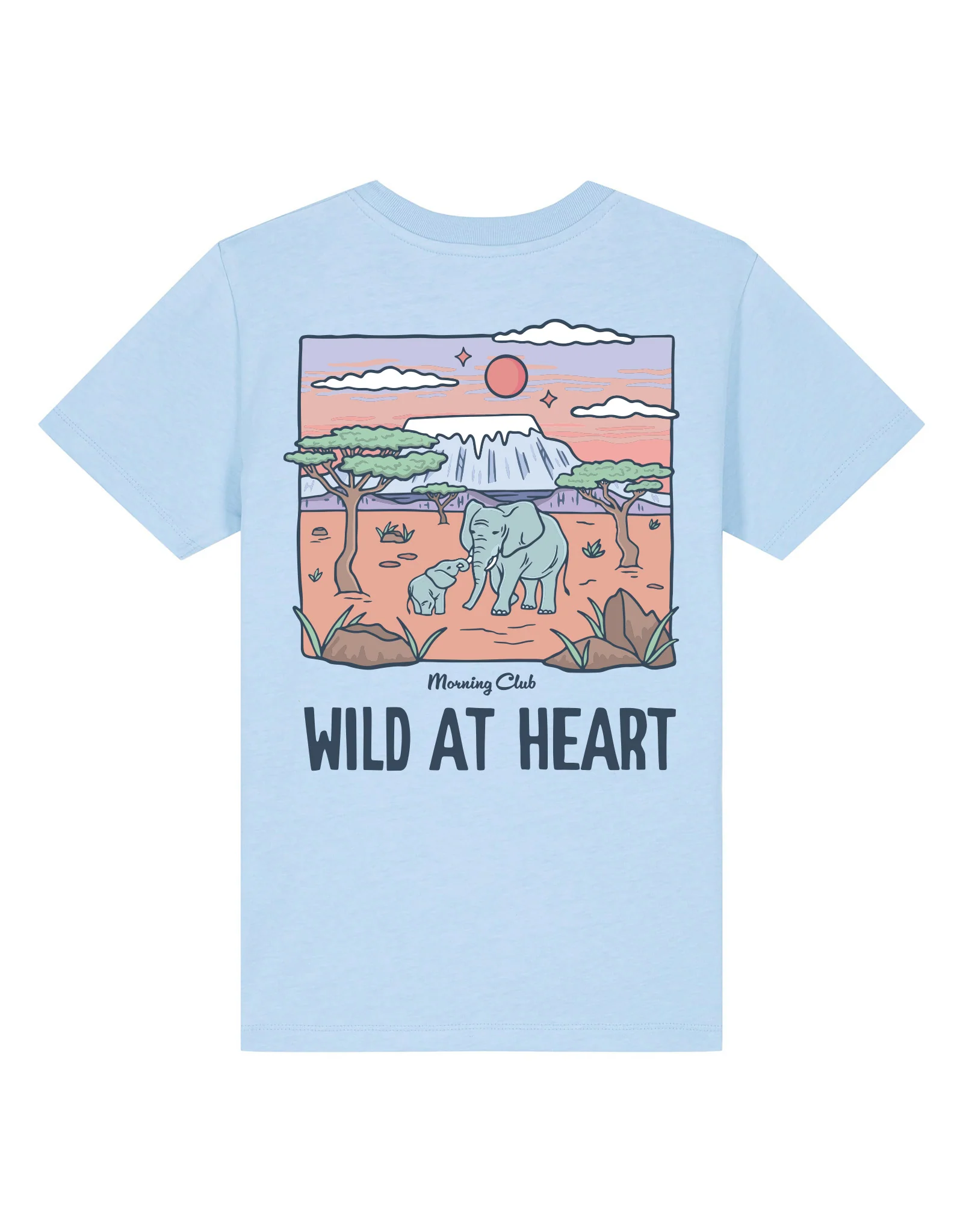 Wild At Heart Organic Cotton Childrens T-Shirt - Image 10