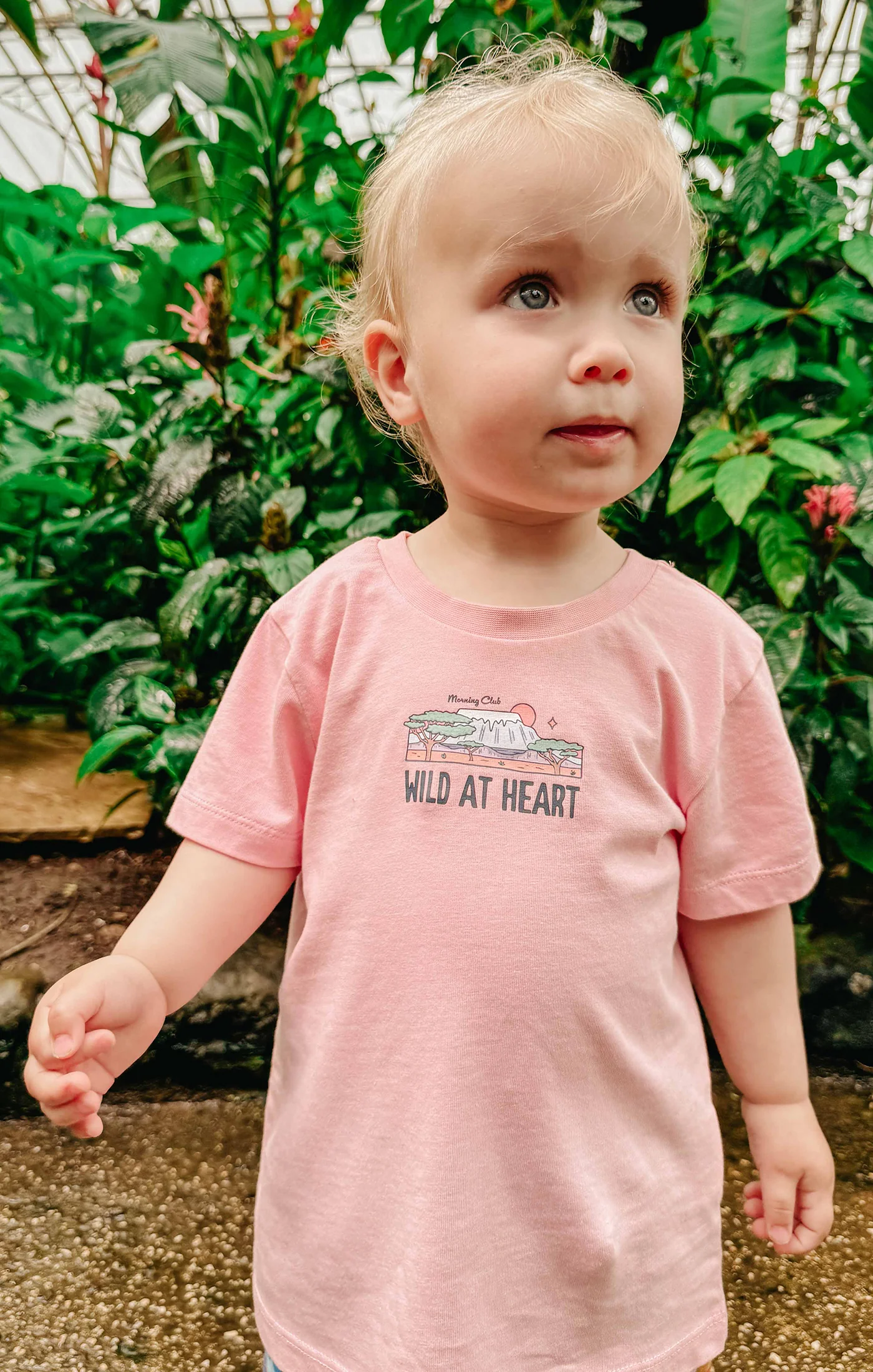 Wild At Heart Organic Cotton Childrens T-Shirt - Image 3