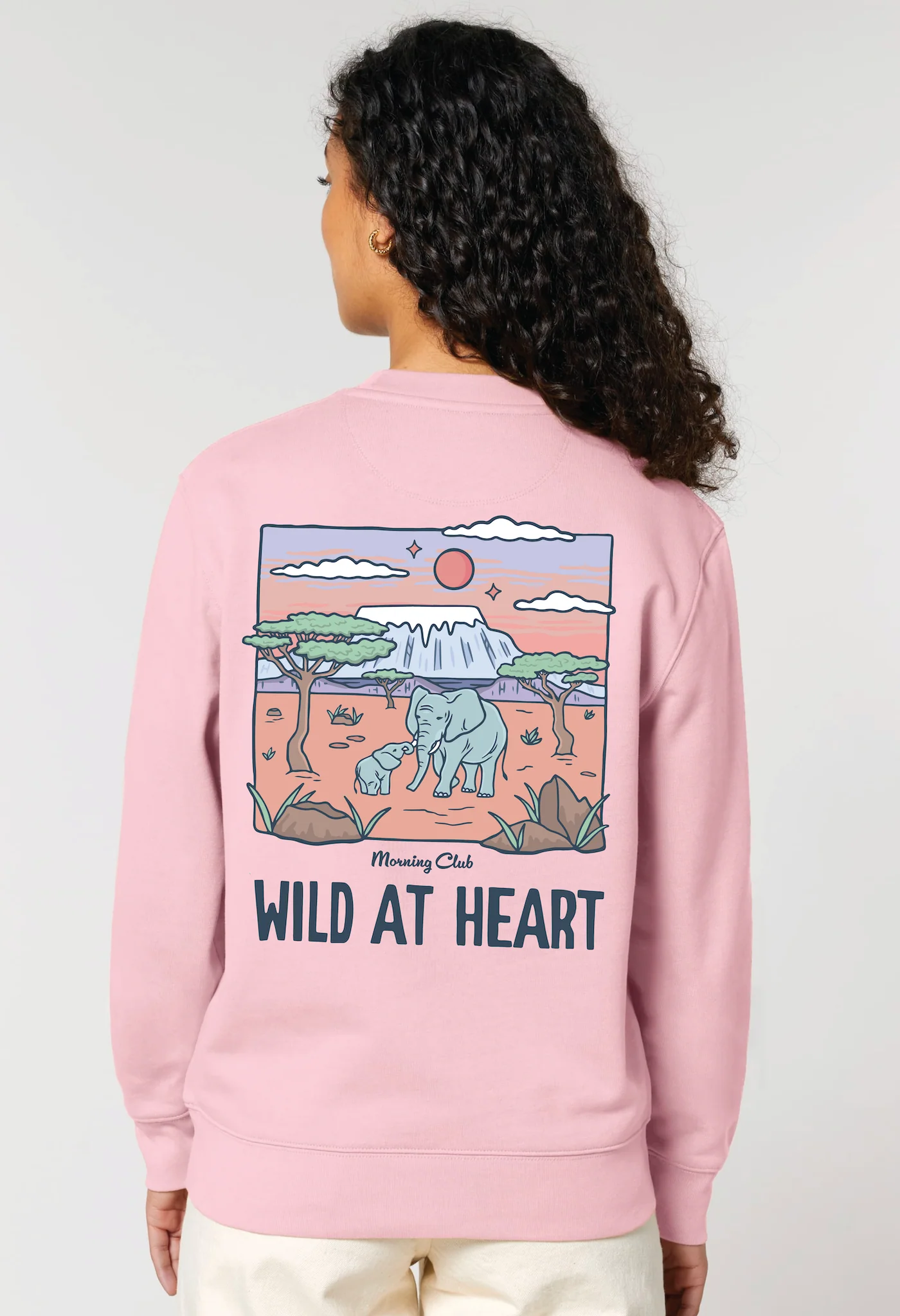 Wild At Heart Organic Cotton Sweatshirt - Image 8