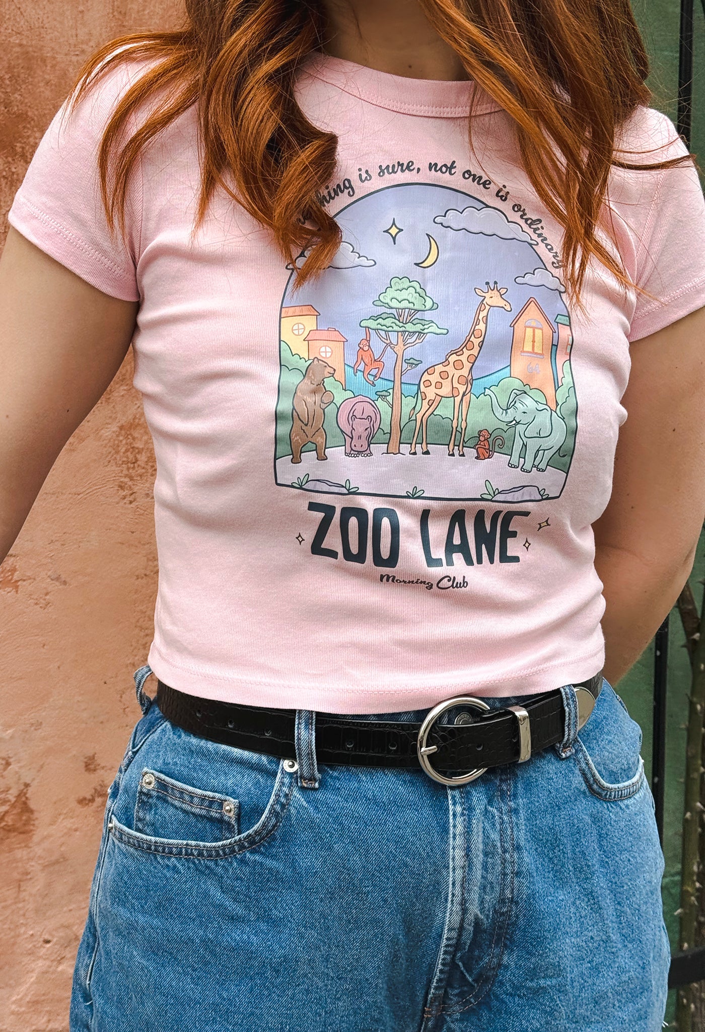 Zoo Lane Printed Micro Rib Baby Tee - Image 3