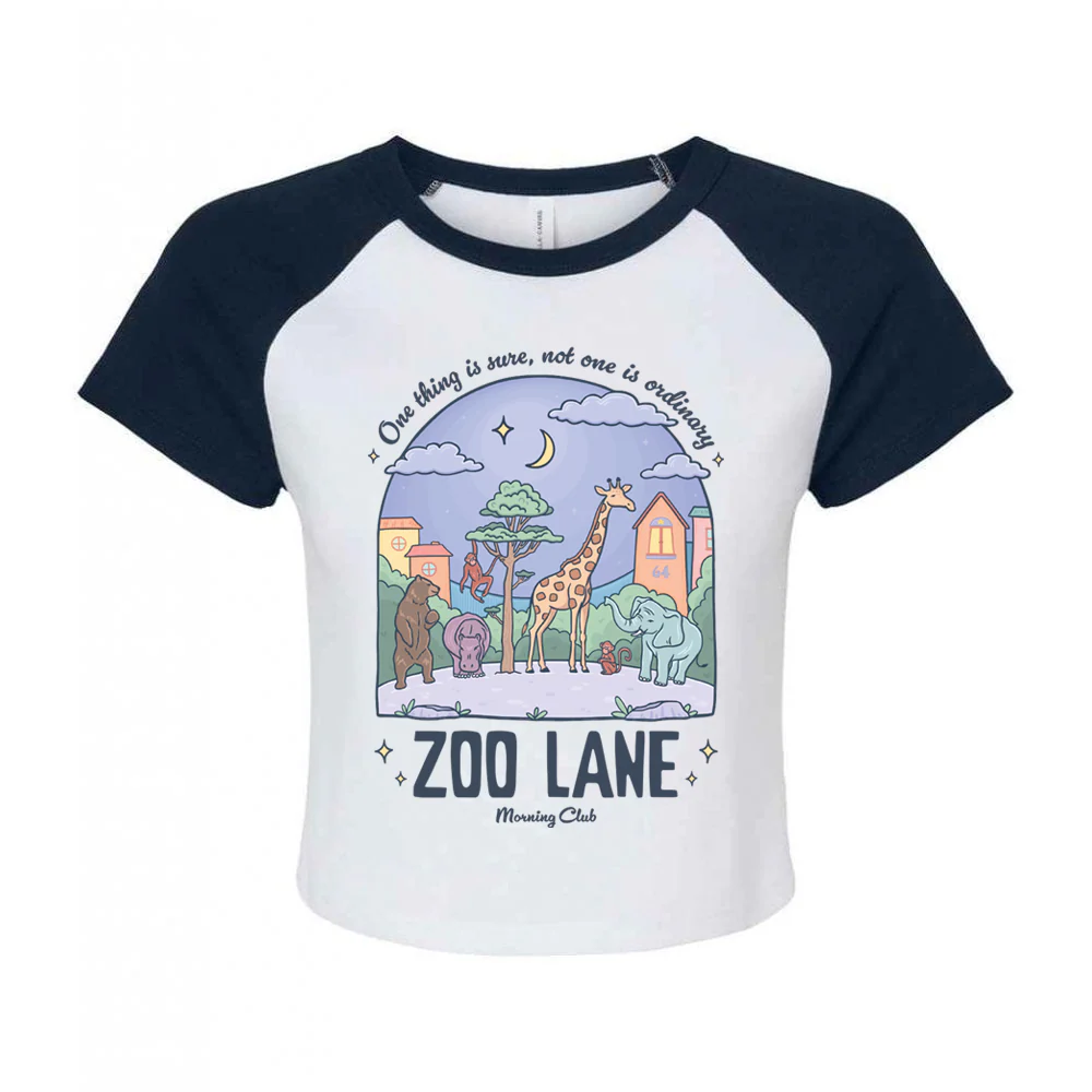 Zoo Lane Printed Micro Rib Baby Tee - Image 7